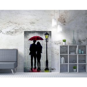 Dekorativna sika na platnu WY181 (70 x 100 cm) - višebojna