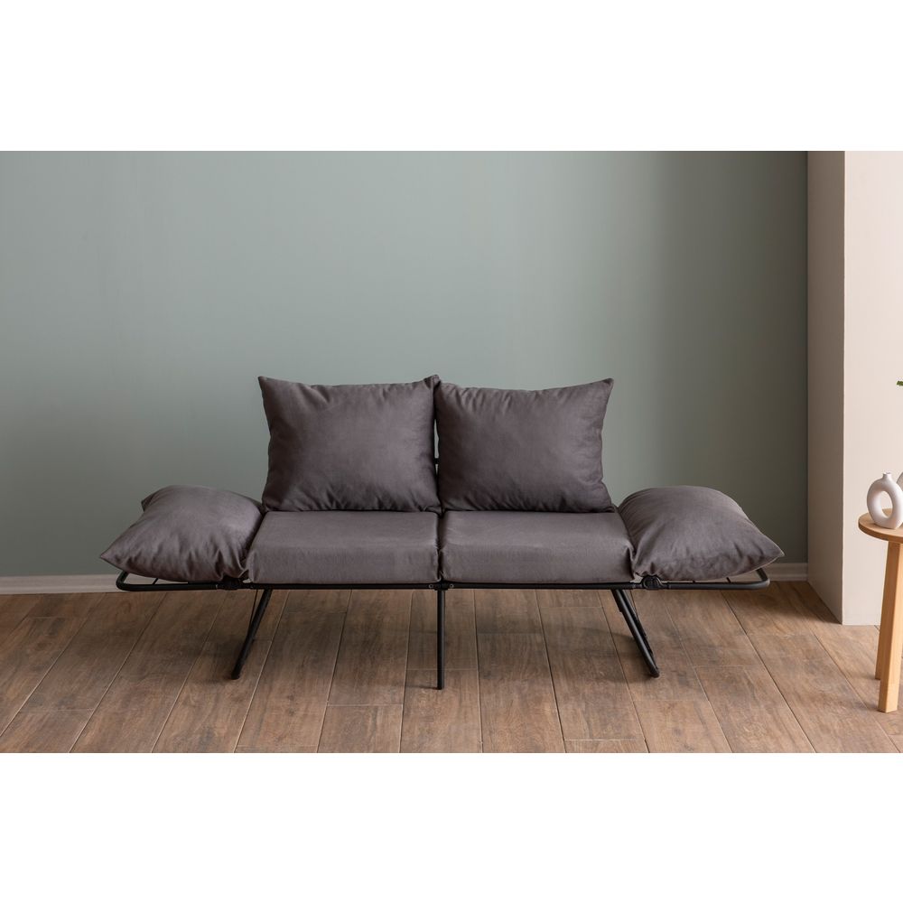 Viper 2-Sjedalni - Siva Sofa na Razvlačenje slika 4
