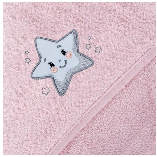 Ceba Baby dječji ručnik Star Pink 100x100 slika 2