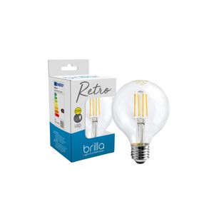 BRILLA RETRO LED FILAMENT ŽARULJA G80 