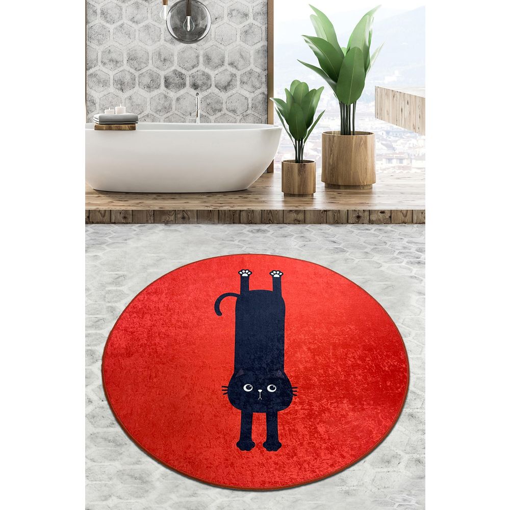Kupatilski Tepih Comfort Djt (80 cm) - Višebojni slika 1