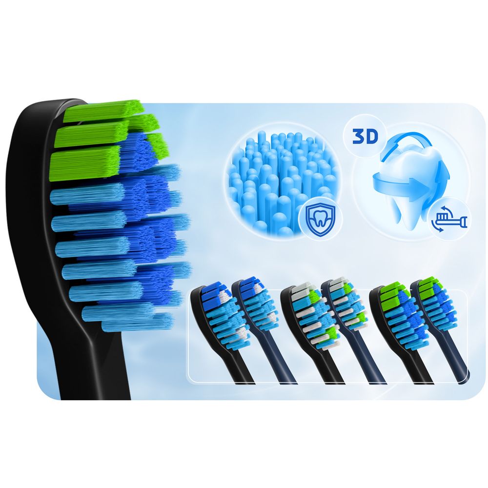 Berdsen Galaxy Duo Sonic četkica za zube, set od 2 komada slika 4