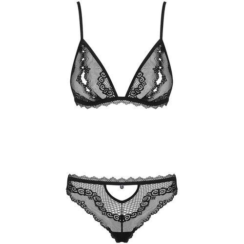 Sexy set 2-delni Millagro crne boje - S/M slika 6