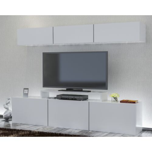 Woody Fashion TV jedinica, Line - White slika 1