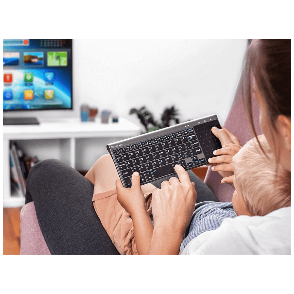 Tracer Tastatura sa touchpad-om, bežična - EXPERT RF 2,4 GHZ slika 5