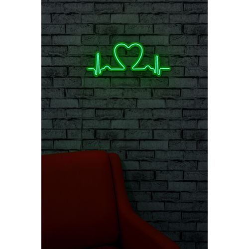 Wallity Ukrasna plastična LED rasvjeta, Love Rhythm - Green slika 11