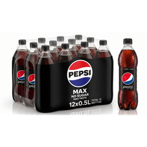 Pepsi Cola Zero Sugar pet 12x0,5l