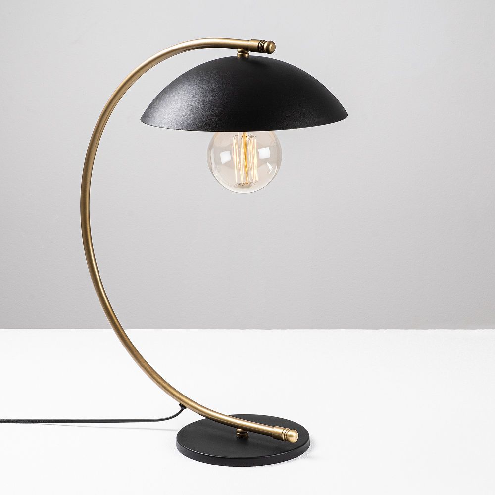 Sıvani - NT - 150 Crna Zlatna Stolna Lampa slika 5