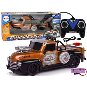 Auto na daljinsko upravljanje  1:18 Pick-up  - smeđi