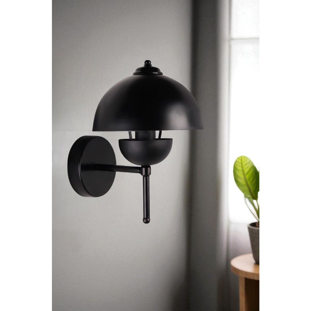Opviq Zidna lampa 004, crna slika 1