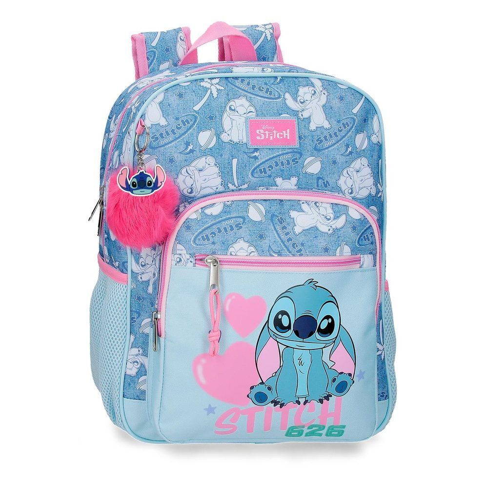 Mochila Hearts Stitch Disney 38 cm prilagodljiva slika 1