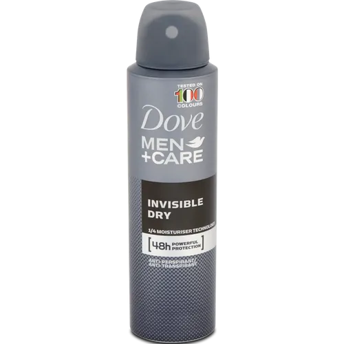 Dove Men dezodorans u spreju Invisible dry 150ml slika 1