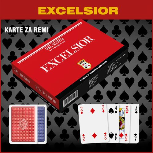 Dal Negro "EXCELSIOR" karte za remi slika 1