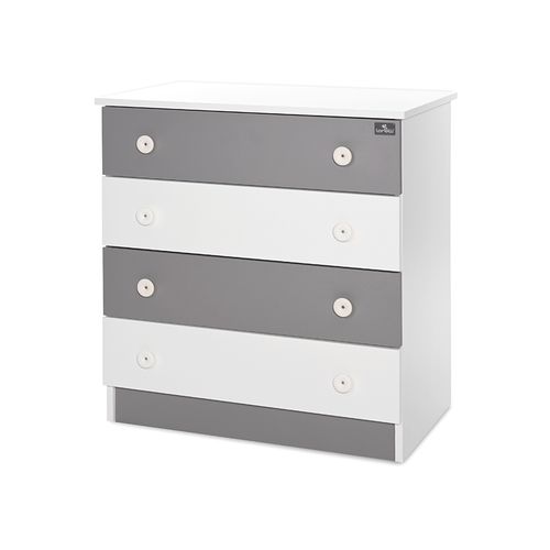 LORELLI DRESSER NEW Dječja Komoda White/Stone Grey slika 1