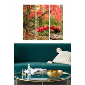 Dekorativna Slika od MDF-a u Više Boja (Set od 3 Komada) - MDF153304361