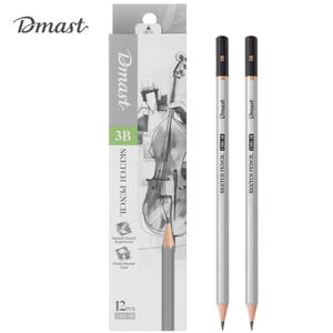 Deli grafitne olovke za skiciranje 3B DMAST-PEBEO 1/12 EC392-3B