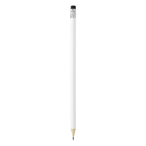 PIGMENT WHITE,drv.olovka sa gumicom