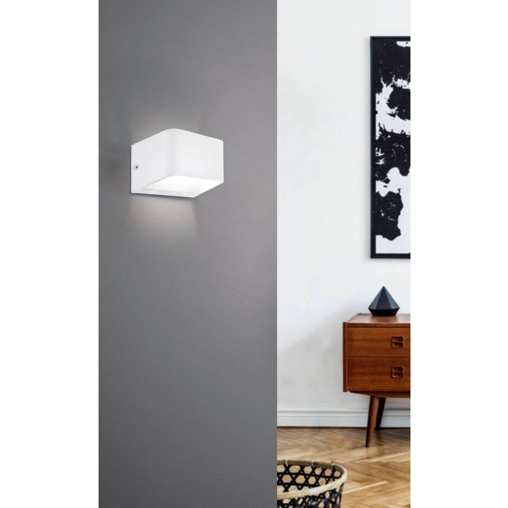 Eglo Sania 4 zidna/1, led, 6w, 600lm, bijela  slika 7