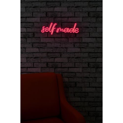 Wallity Ukrasna plastična LED rasvjeta, Self Made - Pink slika 14