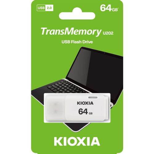 Memorija USB Kioxia-Toshiba Hayabusa 64GB bijeli U202 slika 2