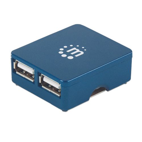 USB HUB 4port Manhattan 160605 2.0/480Mbps/Plavi slika 5