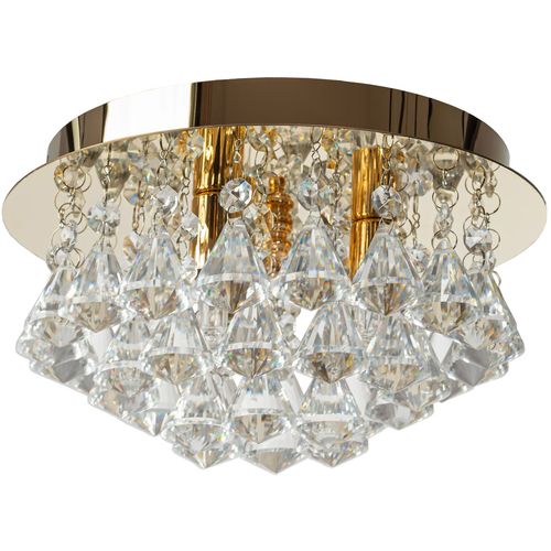 TOOLIGHT Kristalna stropna svjetiljka App1038-3cp zlato slika 6
