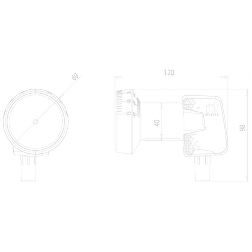 Inverto LNB Single, šum 0,3dB, Home Pro, DVB-S2 ( HD - UHD ) - IDLH-SNL410-HMPRO-OPN slika 2
