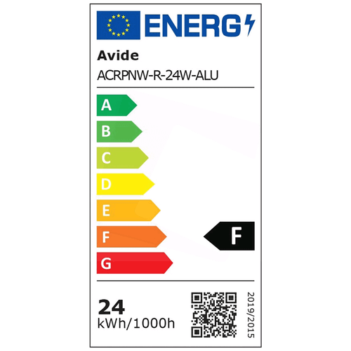 Avide Plafonjera LED, ugradna, 24W, 2000 lm, 4000K, IP20 - ACRPNW-R-24W-ALU slika 4