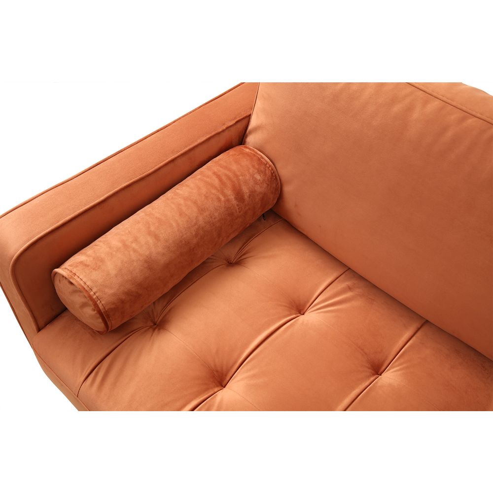 Rome - Narandžasti Sofa za 3 Osobe slika 3