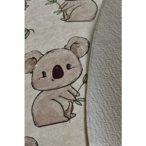 Conceptum Hypnose Koala - Ekru Višebojni Tepih (100 cm) slika 4