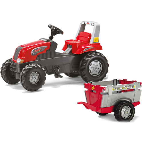 Rolly Traktor Junior Sa Farm Prikolicom slika 1