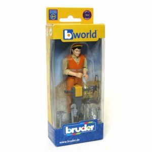 Bruder figura građevinski radnik 11cm