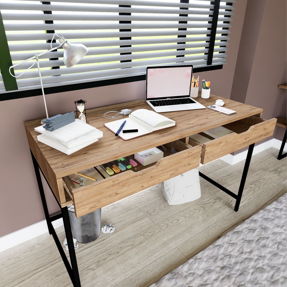 Radni stol Atlas 1600-61 Atlantic Pine slika 5
