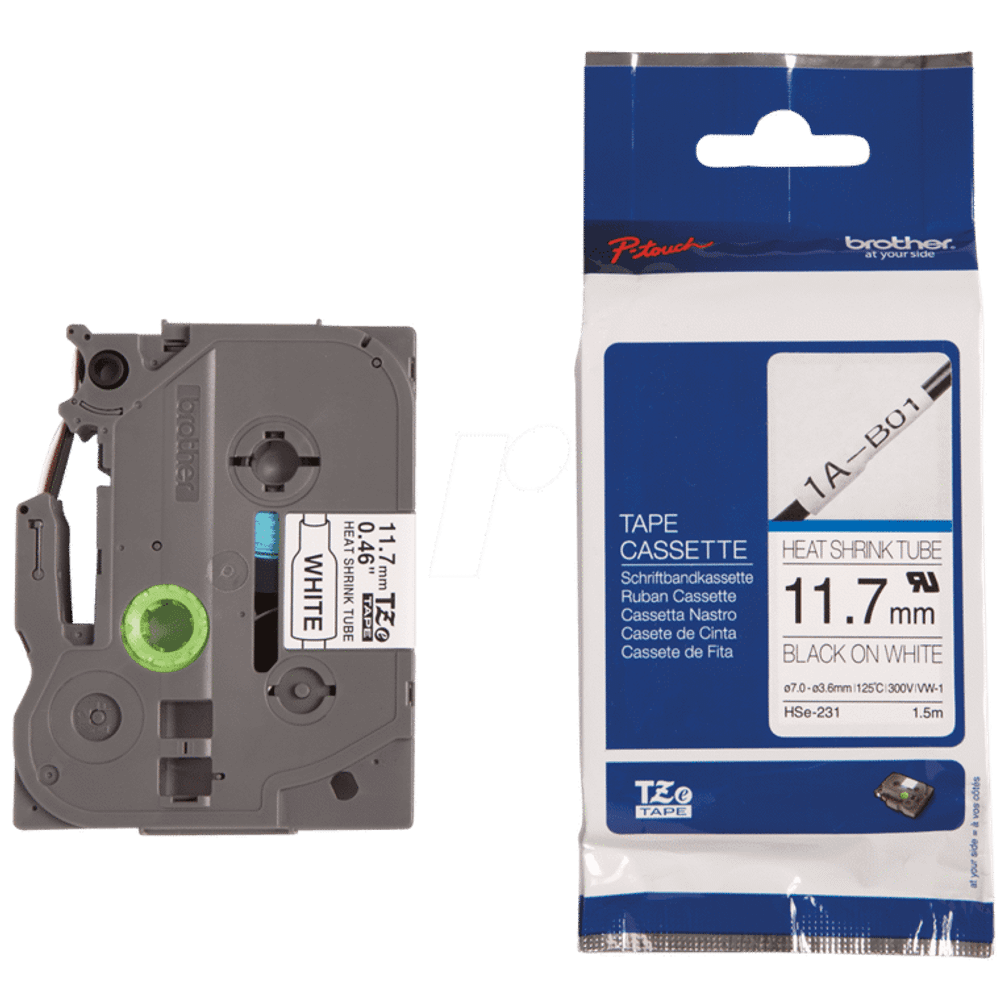 POT PAP BRO TRAKA HSE231 11.7 mm crno na bjelo Tube slika 1