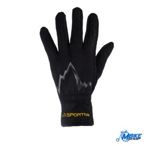 La Sportiva Muške rukavice za skijanje Stretch, Black/Yellow