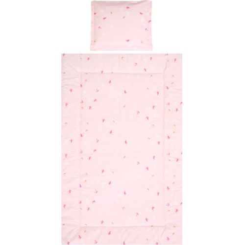 LORELLI RANFORCE COSY 3-dijelni set posteljine Butterflies Pink 100 x 150 cm slika 2