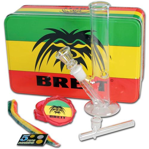 Breit Mini Bong Set sa Grinderom + Lulom slika 1