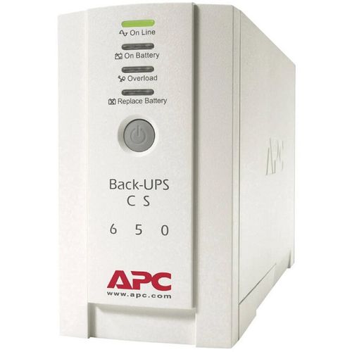 APC BK650EI APC Back-UPS 650VA, Standby, Tower, 650VA/400W, 230V, 4x IEC C13 (3x Full + 1x Surge), Battery 9Ah (RBC17), Line Protection RJ-45 phone/fax/modem/DSL slika 1