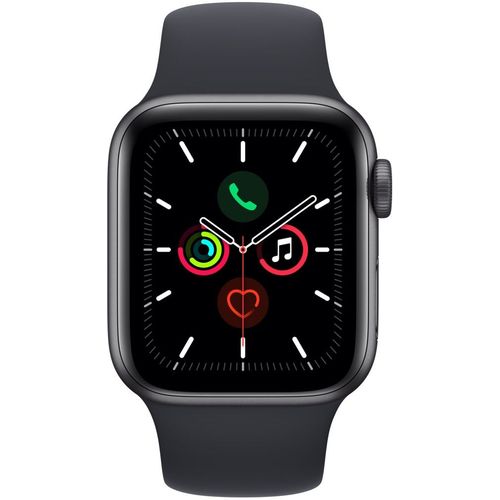 Apple Watch SE (v2) GPS, 40mm Space Grey Aluminium Case with Midnight Sport Band - Regular slika 2