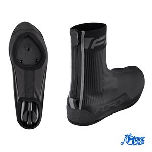 Force Navlake za biciklističku obuću Rainy Road Black XL