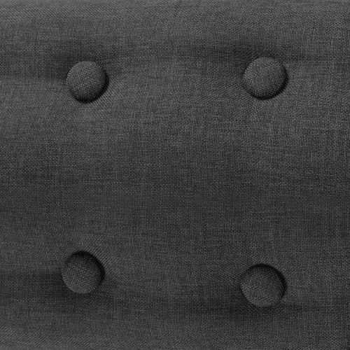Fotelja od tkanine tamnosiva slika 7