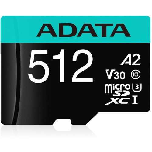 A-DATA Memorijska kartica UHS-I U3 MicroSDXC 512GB V30S class 10 + adapter AUSDX512GUI3V30SA2-RA1 slika 5