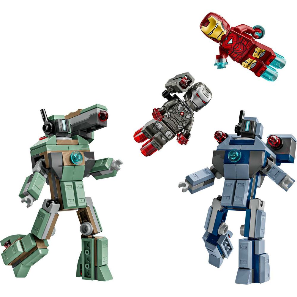 LEGO 76320 Iron Man & War Machine vs. Hammer Drones slika 2