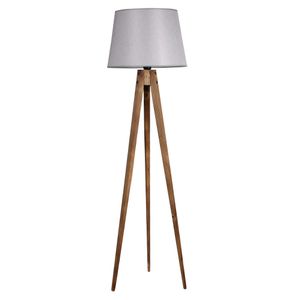 Tripod Yanık Lambader Pramit Hasır Gri Abajurlu Brown
Grey Floor Lamp