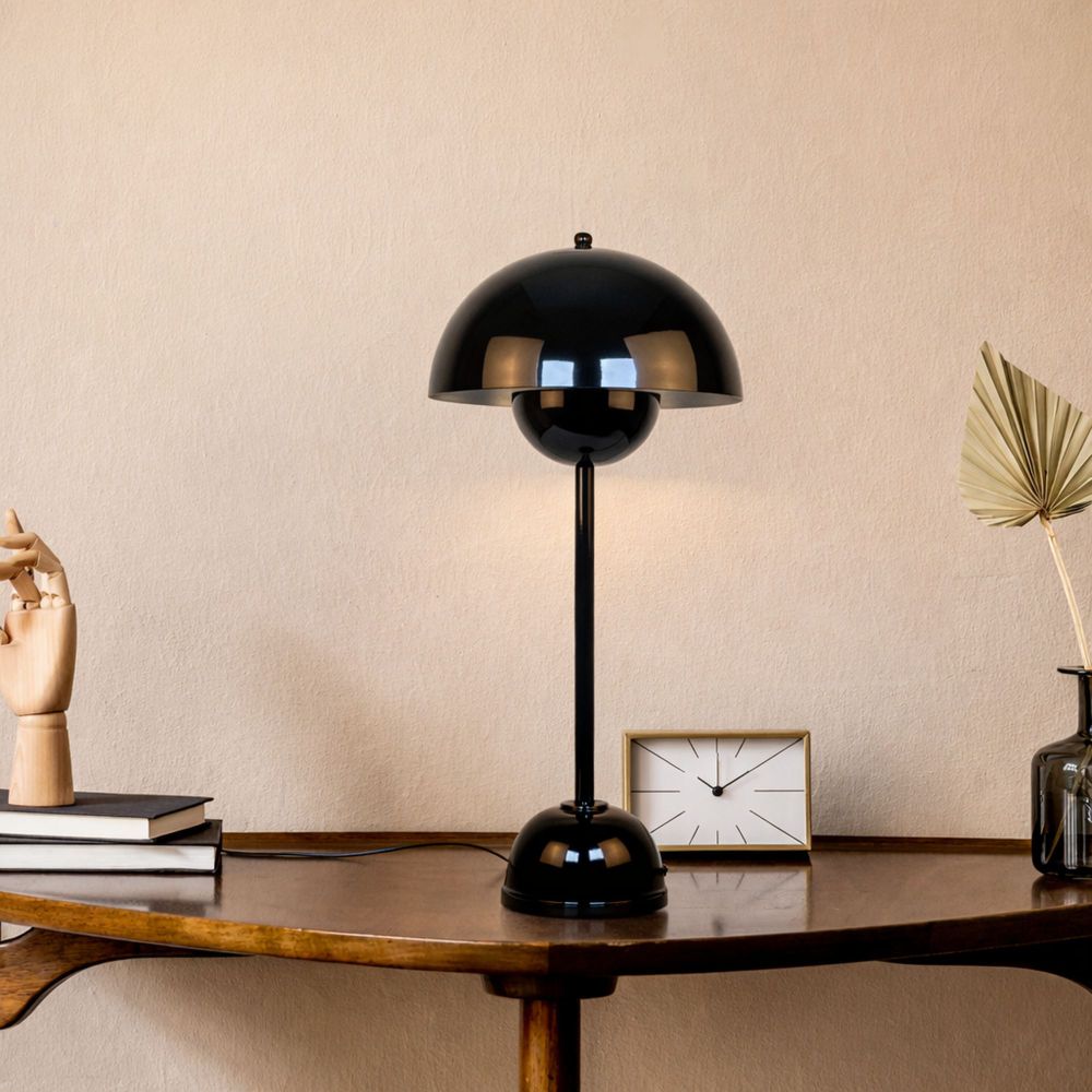 Stolna Lampa Eylul - 15681 - L, Boja: Crna slika 1