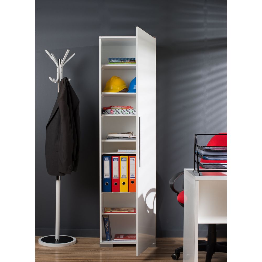 Višenamjenski ormar Adr-408-Pp-1 bijeli slika 4