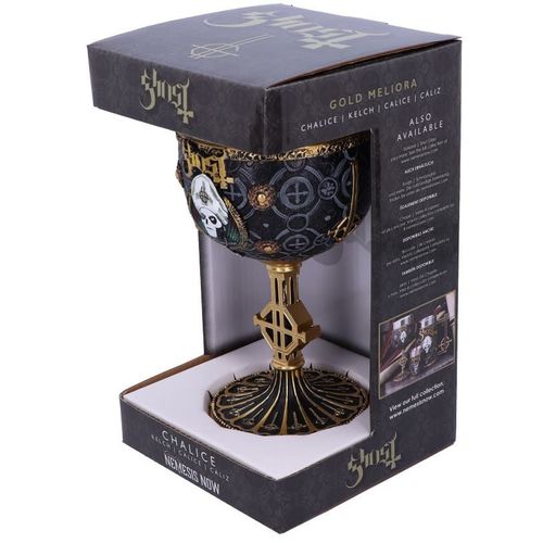 NEMESIS NOW GHOST GOLD MELIORA CHALICE slika 7