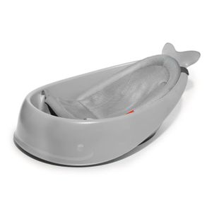 Skip Hop Kadica sa podlogom za kupanje bebe Delfin, Siva