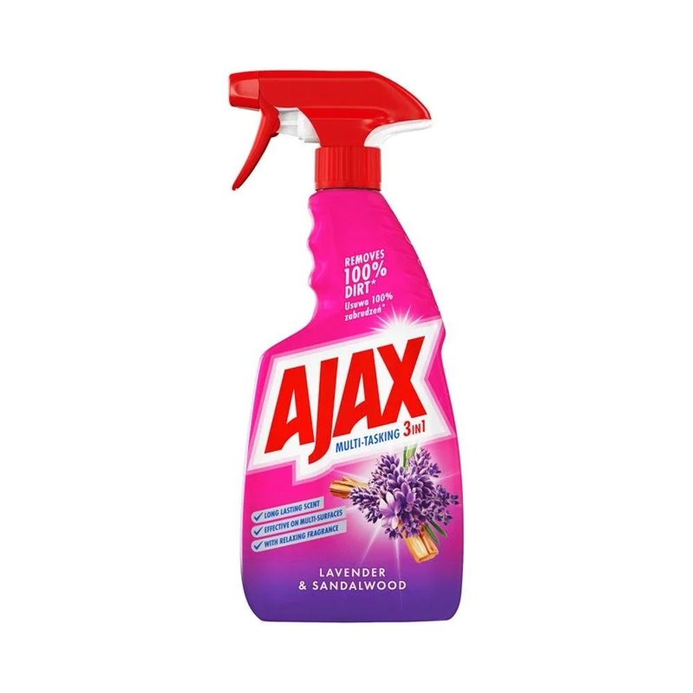 Ajax Multi-tasking 3in1 Lavender & Sandalwood Sredstvo za čišćenje 500ml slika 1