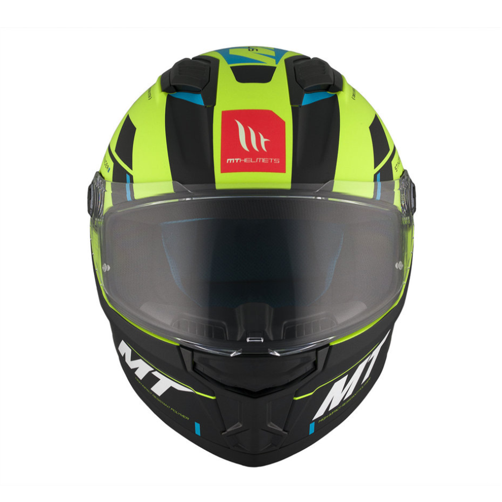 MT Helmets Stinger 2 C3 Matt Fluor slika 3